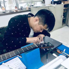 2019年度大红鹰dhy吉他技师研修成果公布